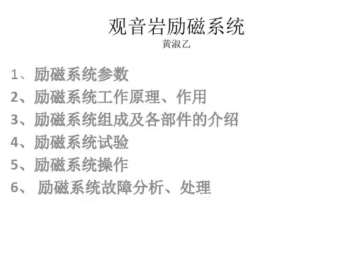 励磁 系统
