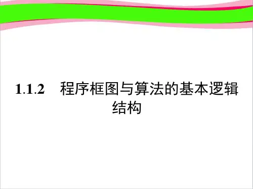 1.1.2.1 程序框图与顺序结构(共32张PPT)  公开课一等奖课件