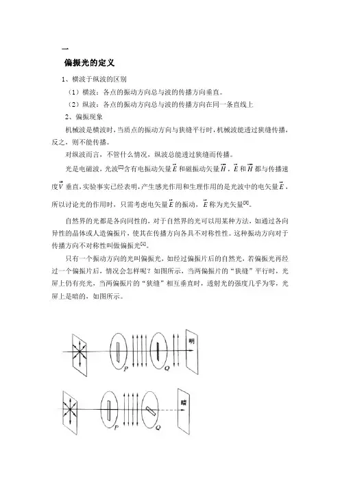 偏振光的研究