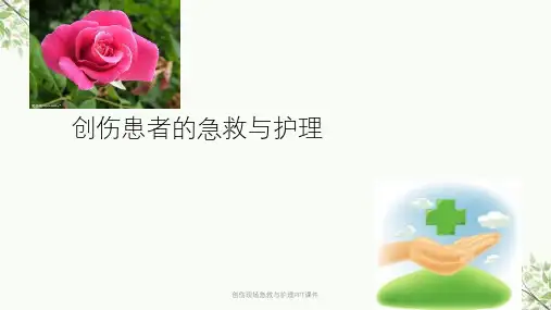 创伤现场急救与护理PPT课件课件