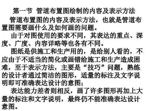 管道布置图简PPT课件