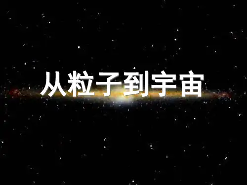 从粒子到宇宙复习课ppt课件