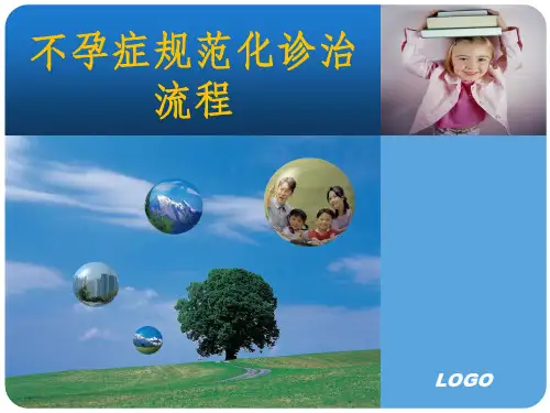不孕症规范化诊治流程