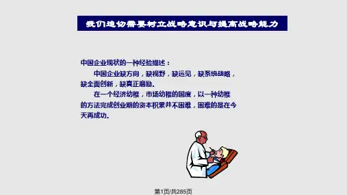 交大孟宪忠战略管理