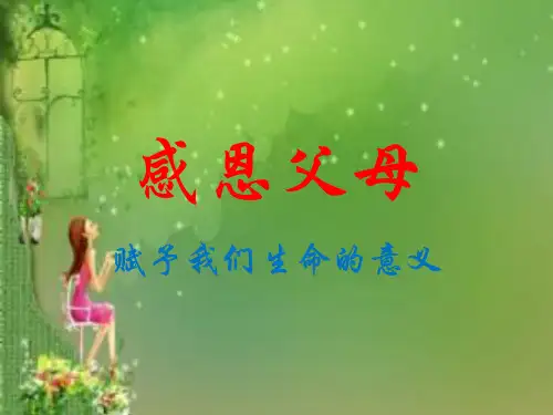 孝是中华民族的传统美德.ppt