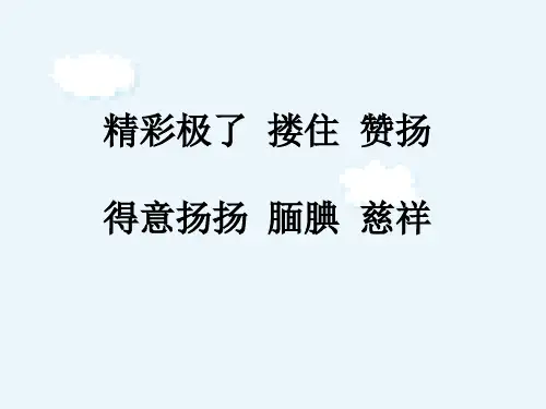 鲁教版精彩极了和糟糕透了PPT课件.ppt
