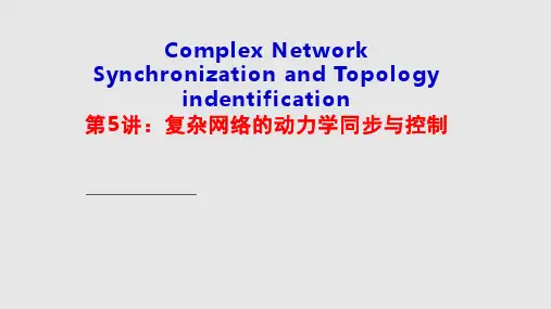 复杂网络的同步与控制