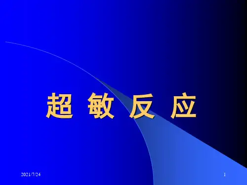 型超敏反应PPT课件