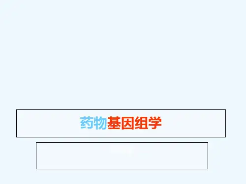 药物基因组学