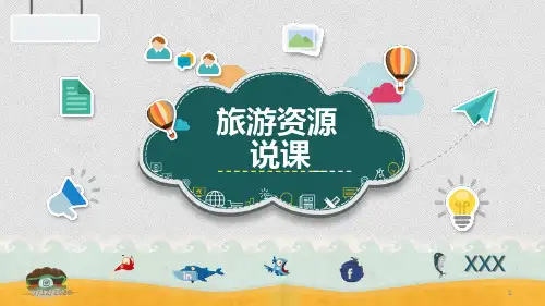 旅游资源说课(课堂PPT)