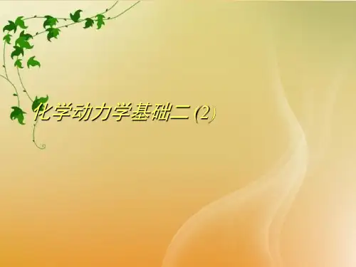 化学动力学基础二 (2)精品课件