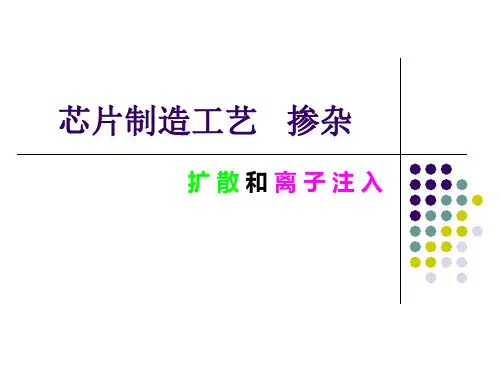 半导体制作工艺----掺杂