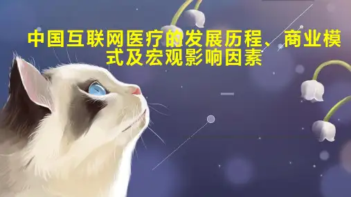 中国互联网医疗的发展历程 商业模式及宏观影响因素