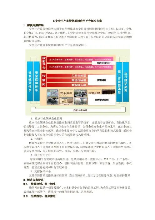 生产监管物联网应用平台