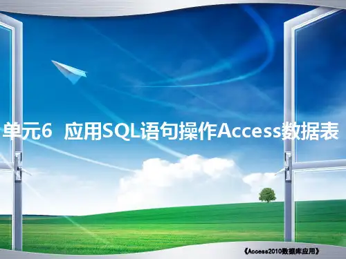 Access 2010数据库应用：修改“图书信息2”表中新添加记录的“价格”