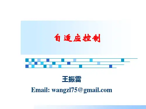 自适应系统(中文)课件