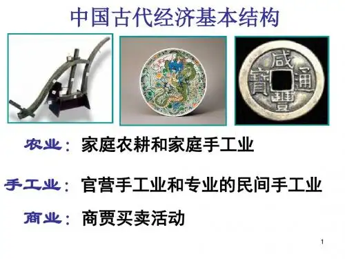 专题一中国古代农业ppt课件