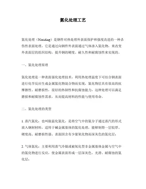 氮化处理工艺