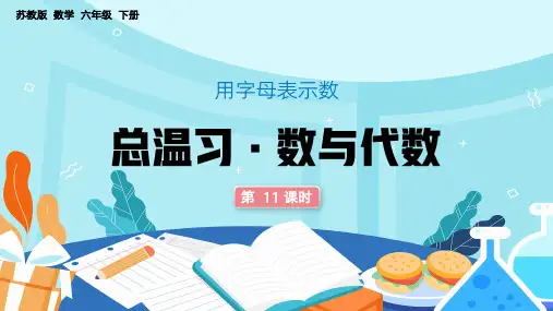 用字母表示数总复习数与代数PPT课件