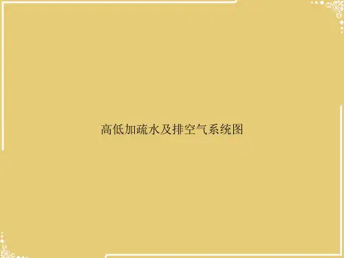 高低加疏水及排空气系统图【共32张PPT】
