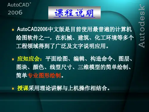 化工制图CAD软件精选讲解