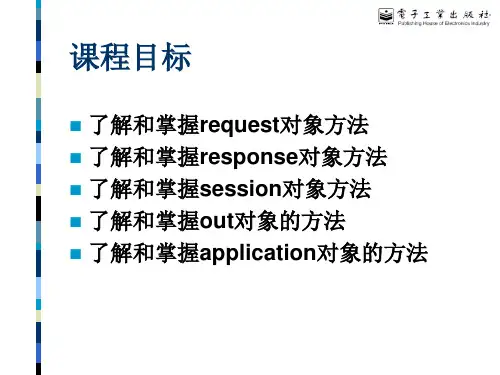 内置对象PPT课件