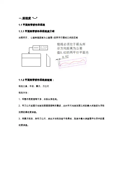 结构件形位公差检验规范