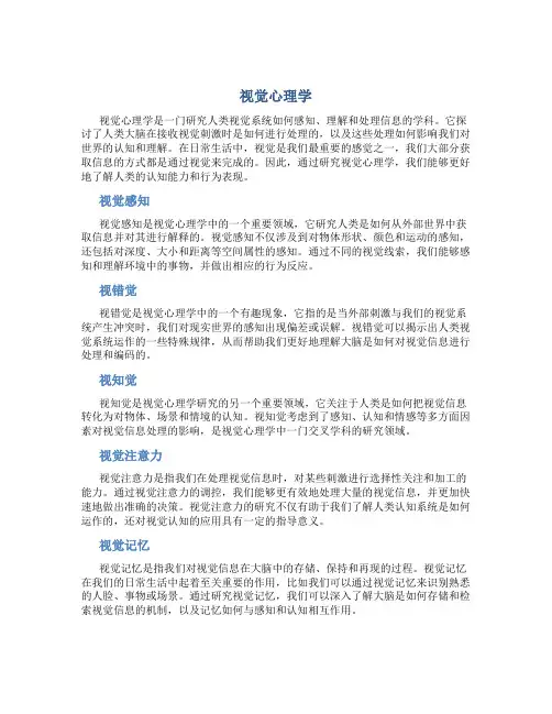 视觉心理学