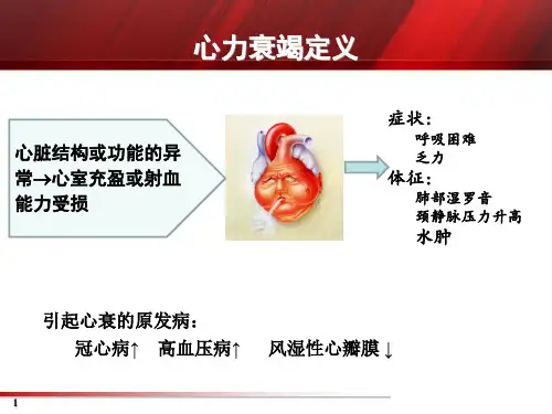 慢性心力衰竭治疗原则及进展PPT课件