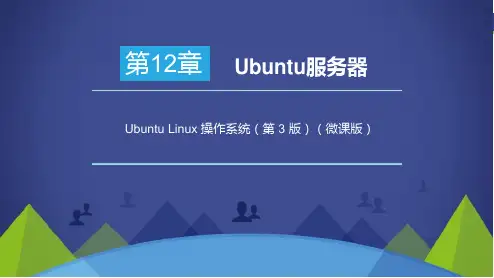 Ubuntu Linux操作系统第3版(微课版)—第12章