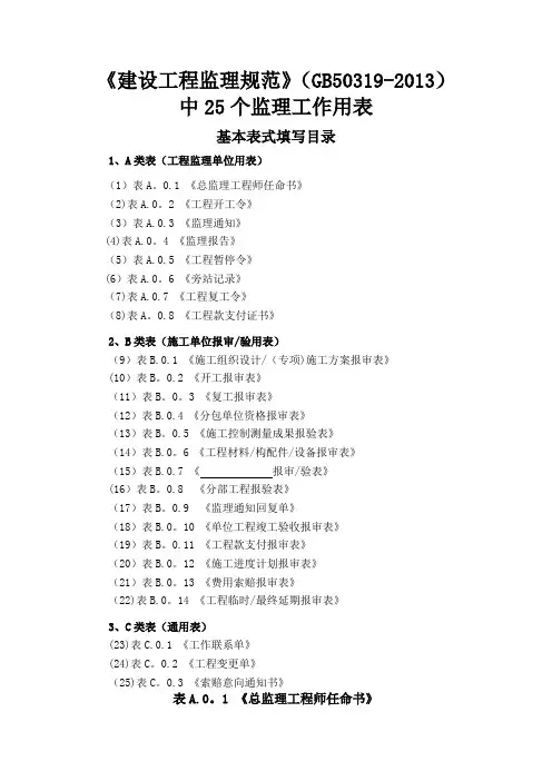 浙江省全套(工程建设)表格