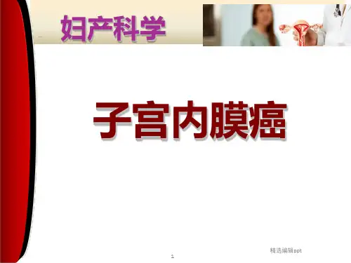 子宫内膜癌ppt课件