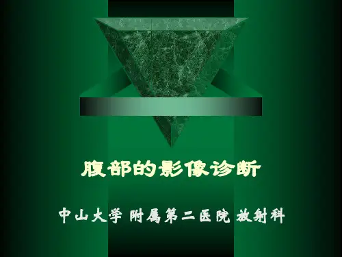 腹部影像诊断-急腹症(周经兴)