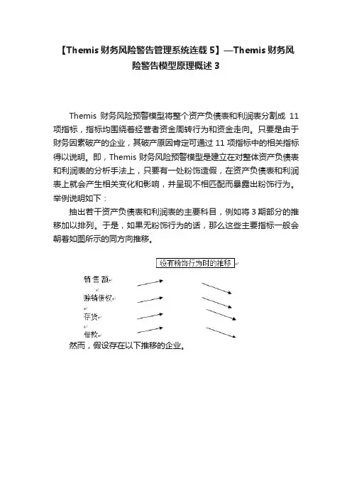 【Themis财务风险警告管理系统连载5】—Themis财务风险警告模型原理概述3