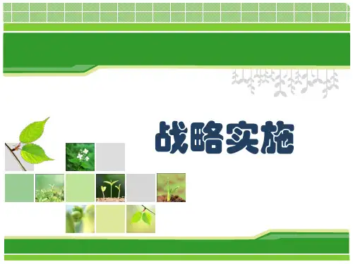战略实施培训课程.pptx