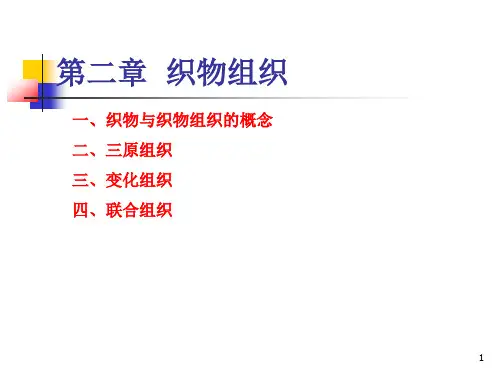 第一至四章 织物组织