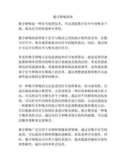数字降噪原理