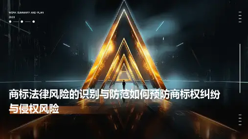 商标法律风险的识别与防范如何预防商标权纠纷与侵权风险
