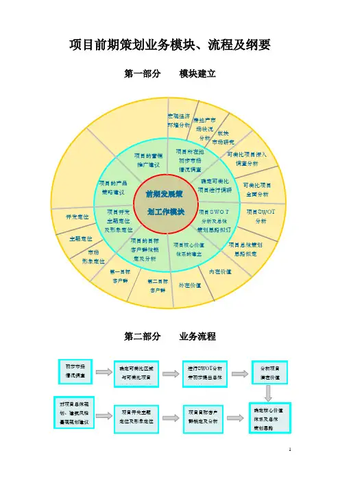 项目前期策划纲要