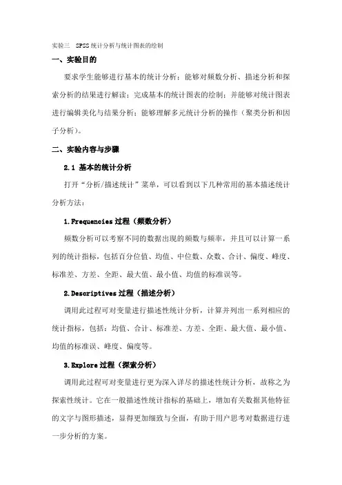 SPSS统计分析及统计图表的绘制指导书11