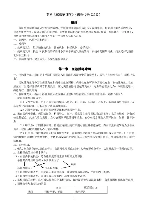 家畜病理学