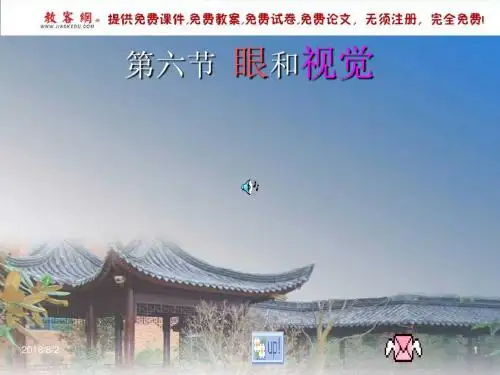 初一科学最新-《眼和视觉1》课件 精品