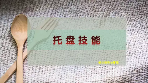 托 盘 技 能