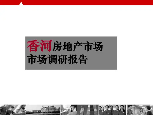 香河房地产市场调研报告