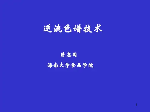 (精选)《逆流色谱技术》PPT课件