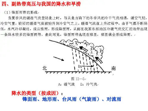 5 副高与我国的旱涝灾害