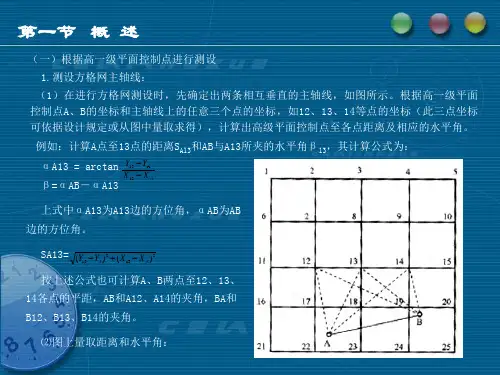 园林工程测量