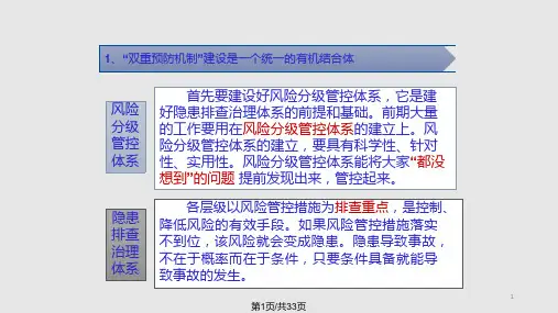 双重预防机制全员培训学习ppt课件