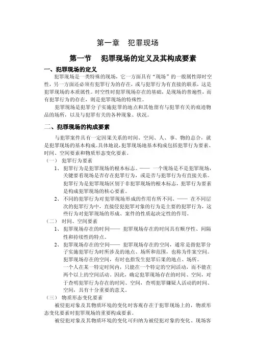 犯罪现场——精选推荐