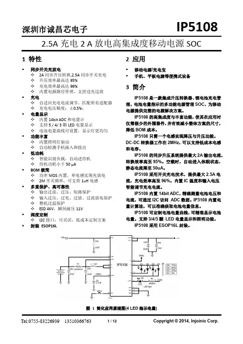 IP5108  datasheet v1.0